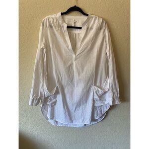 Women's White “Seafolly” Beach Coverup